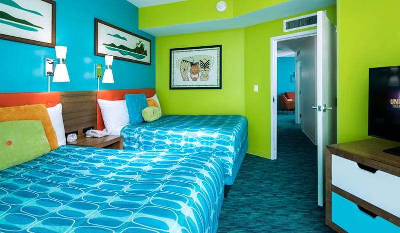 Universal’s Cabana Bay Beach Resort - Two Bedroom Suite Two Queen Beds